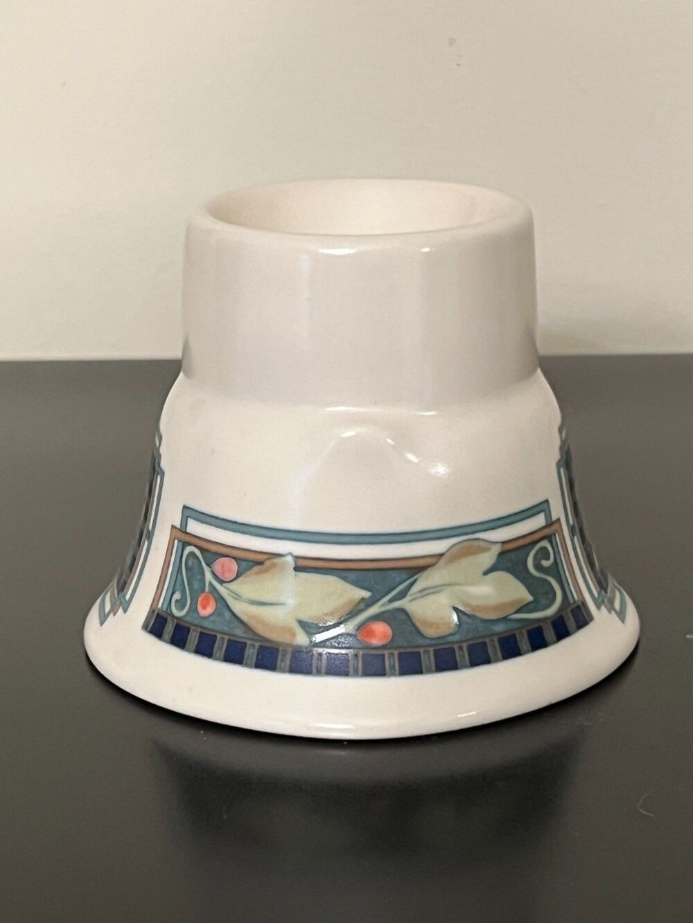 VTG Pfaltzgraff Portfolio Forest Stoneware 3 1/2"  Votive Candle Holder